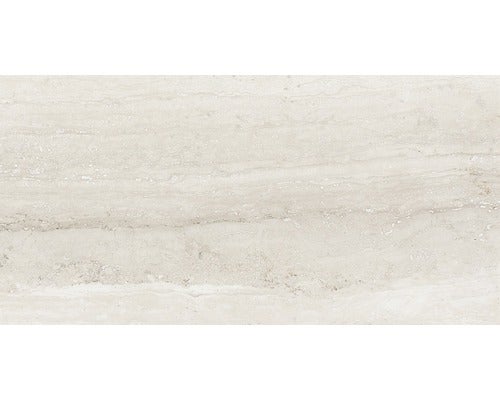 Wand- und Bodenfliese Memento Travertino bianco 30x60 cm
