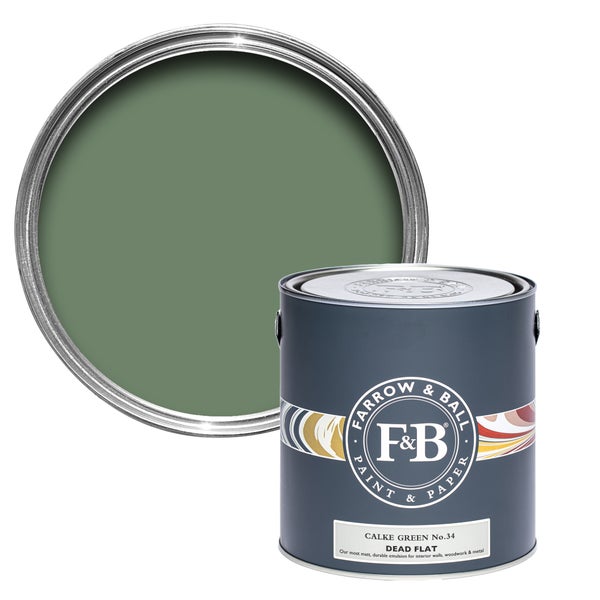 Farbeimer Farrow & Ball Calke Green No. 34 Dead Flat