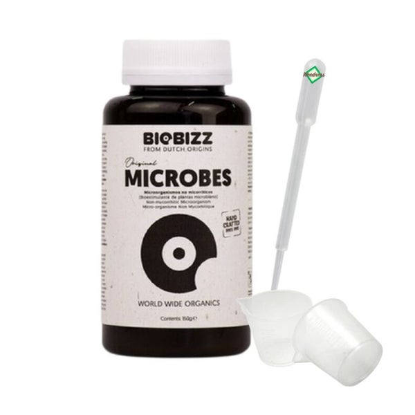 BioBizz Microbes – 150 g Bio-Bodenaktivator für starke Wurzeln, gesunde Pflanzen & nachhaltiges Wachstum