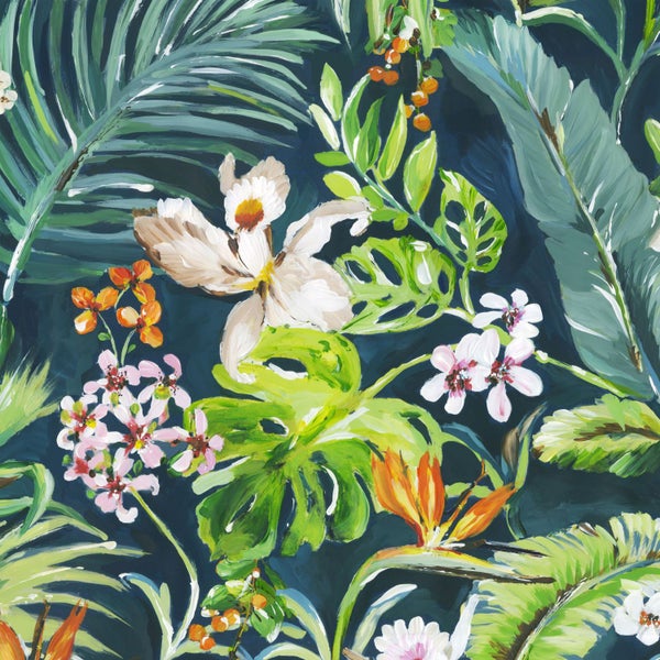 Origin Wallcoverings Fototapete tropische Motive Grün - 1,86 x 2,79 m - 357207