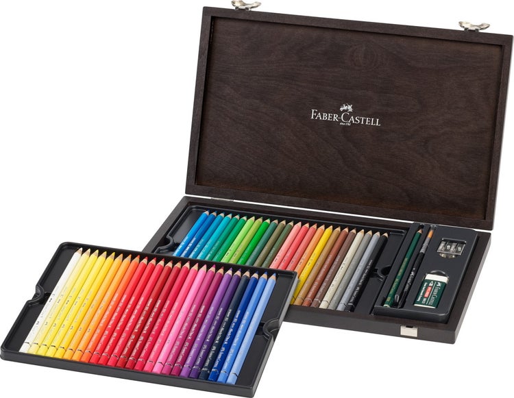 Faber-Castell Aquarellstifte Albrecht Dürer, 48er Set Holzkoffer