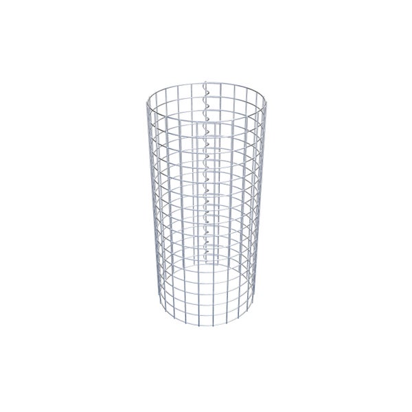 Gabionensäule Durchmesser 37 cm MW 5 x 5 cm rund - Höhe: 80 cm