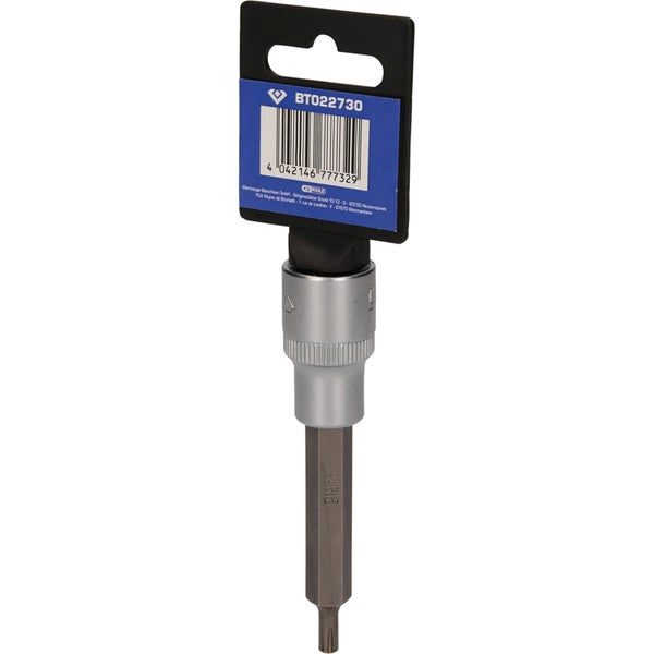 BRILLIANT TOOLS 1/2 RIBE-Bit-Stecknuss 100 mm lang M5 - BT022730