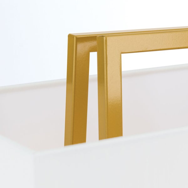 Dekorative Pflanzbox mit Metallgestell