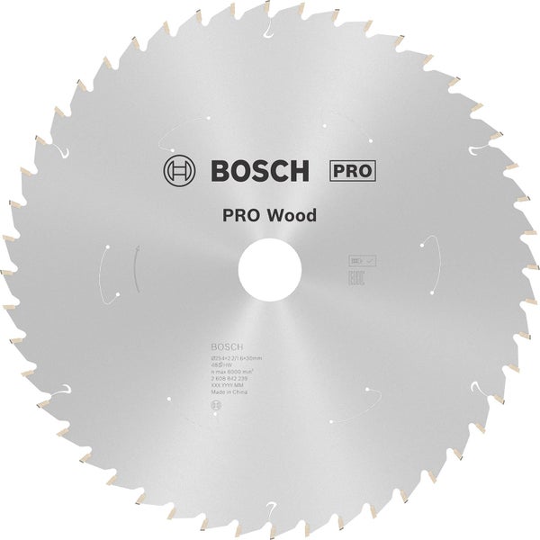Bosch Pro Holzsägeblatt, 254 Millimeter Durchmesser