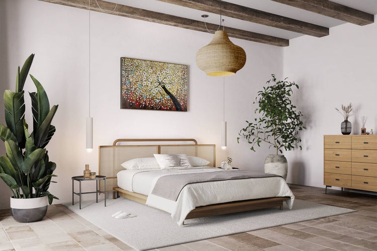 Handgemaltes Gemälde Acrylfarbe 120x80cm Braun