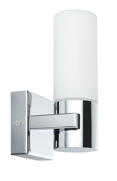 Spiegelleuchte Gemini IP44 E14 230V max. 2x20W dimmbar Chrom, Satin