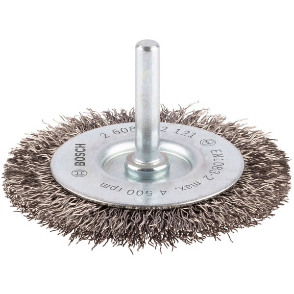 Bosch PRO Stainless Steel clean Scheibenbürste 70 x 0,30 mm gerader Schaft - 2608622121
