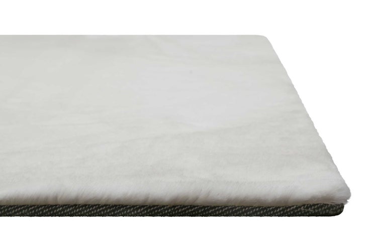 Teppich Weiß kuschelig & flauschig Vita Homie Living 70x140 cm