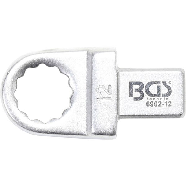 BGS Einsteck-Ringschlüssel 12 mm Aufnahme 9 x 12 mm - 6902-12