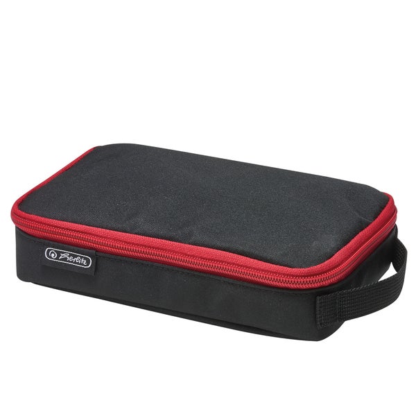 Herlitz Faulenzer 2 Go schwarz/rot