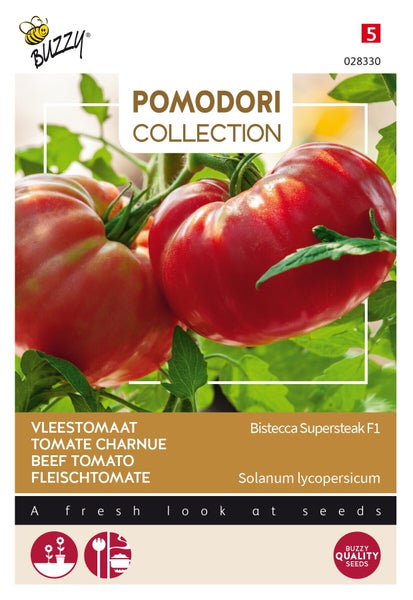 Buzzy Fleisch Tomaten Kollektion Samenpackung