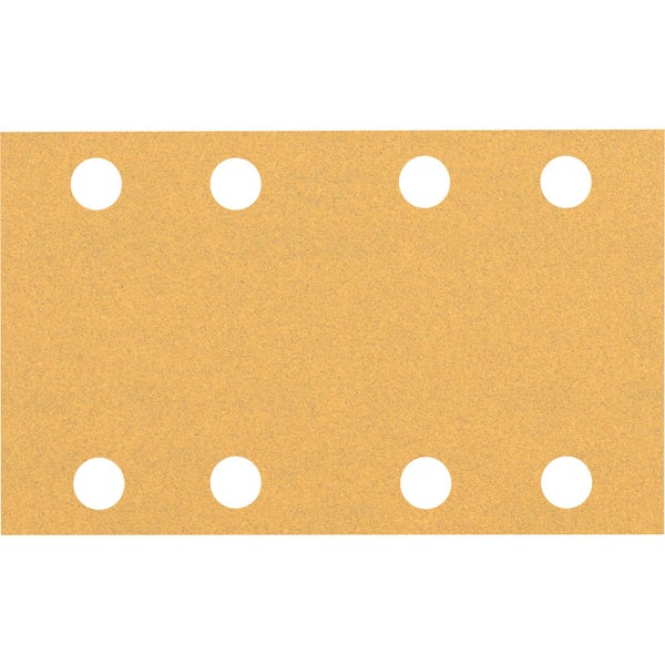 Bosch 10x Expert C470 Schleifpapier mit 8 Löchern für Schwingschleifer 80 x 133 mm G 100 - 2608900880