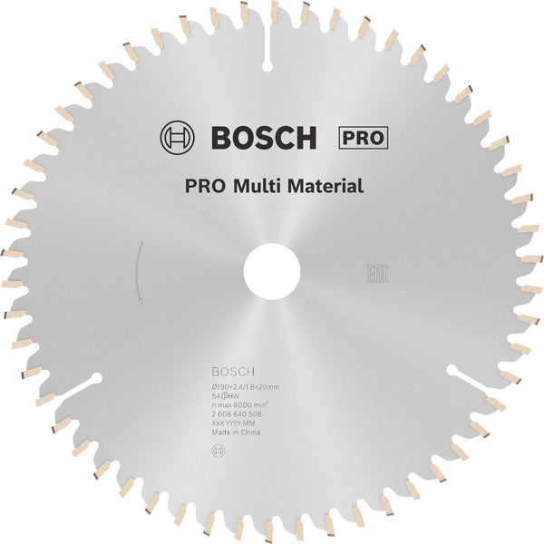 Bosch Pro Multi Material Kreissägeblatt