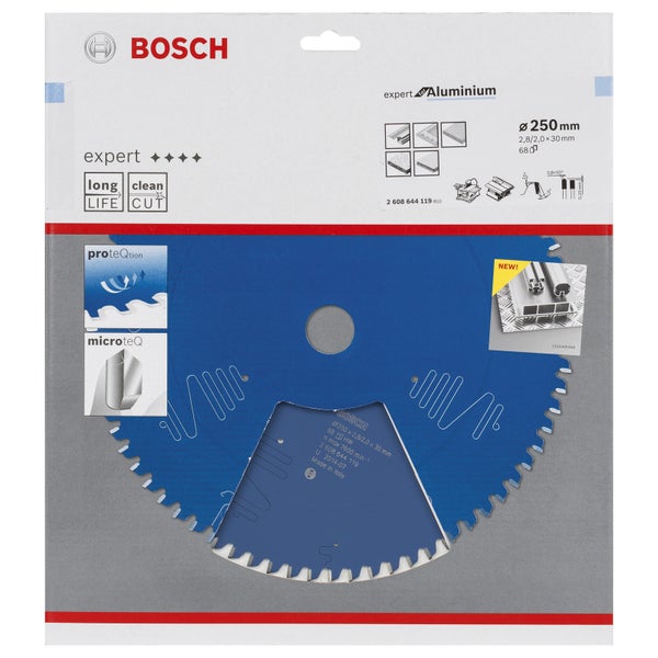Bosch Kreissägeblatt Expert for Aluminium für Tischsägen 250 x 30 x 2,8 mm 68 - 2608644119