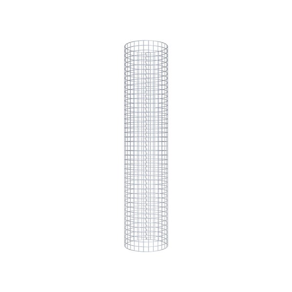 Gabionensäule Durchmesser 47 cm MW 5 x 5 cm rund - Höhe: 220 cm