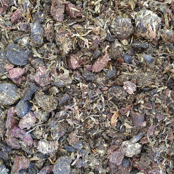 Nahaufnahme von Teichfutter