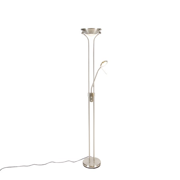 Stehleuchte mit Leselampe