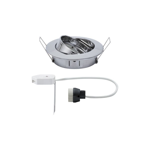 Deckeneinbaustrahler mit Anschlussdose und Fassung
