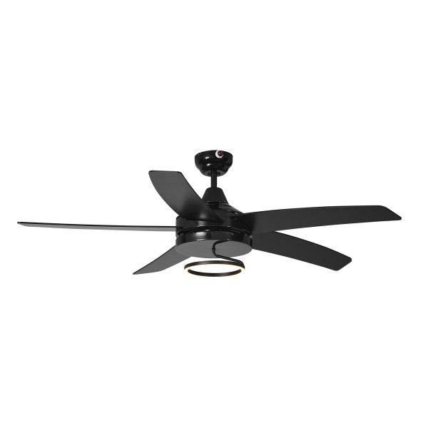 Deckenventilator mit Beleuchtung und fünf Flügeln für die Deckenmontage