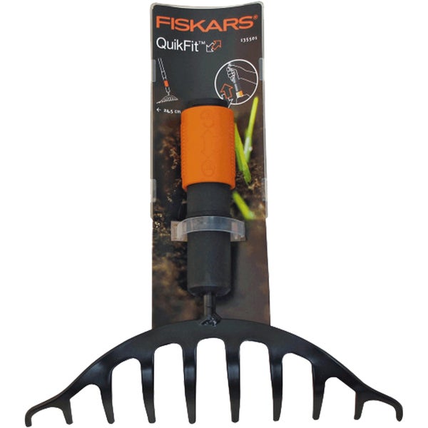FISKARS Rosenrechen QuikFit Arbeitsbreite 240 mm 10 Zinken - 1000651