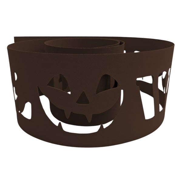 Halloween Windlicht mit Kürbisgesicht Muster