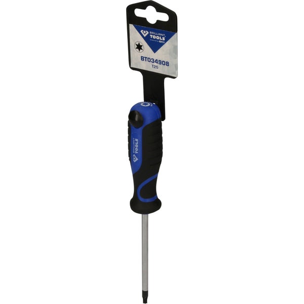BRILLIANT TOOLS Schraubendreher TORX T25 - BT034908