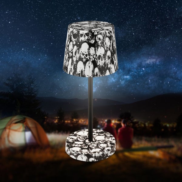 LED Tischlampe Akku IP44 Tischleuchte kabellos Aussen/Innen Dimmbar Touch