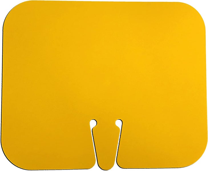 Leitkegel Schild 34 x 28 cm zum Aufstecken FLEX Leitkegel inkl. Text / weiß