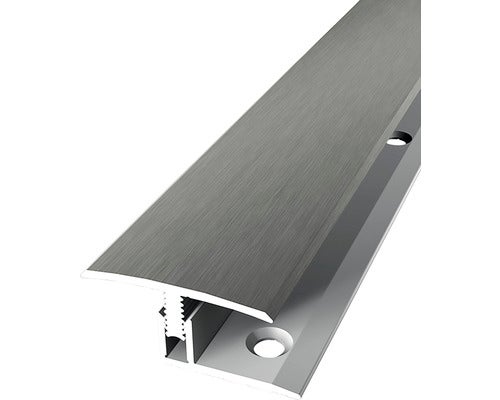 Übergangsprofil 558 Alu eloxiert edelstahl 200 cm