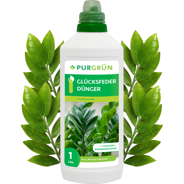 Purgrün Glücksfeder-Dünger 1 Liter
