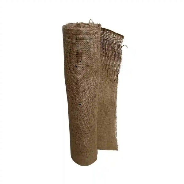 Rolle aus grobem Jute-Gewebe für Garten und Bastelarbeiten