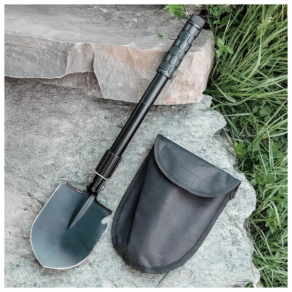 Klappspaten mit Tasche für den Garten- und Landschaftsbau