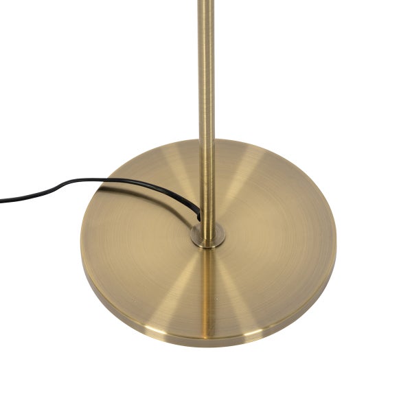 Detailaufnahme des Sockels einer Stehlampe