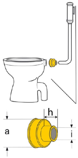 Kinderzimmer mit Sternchen-Tapete, Bett, Tisch und Stuhl