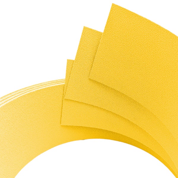 Gelbe Antirutschmatte im Detail