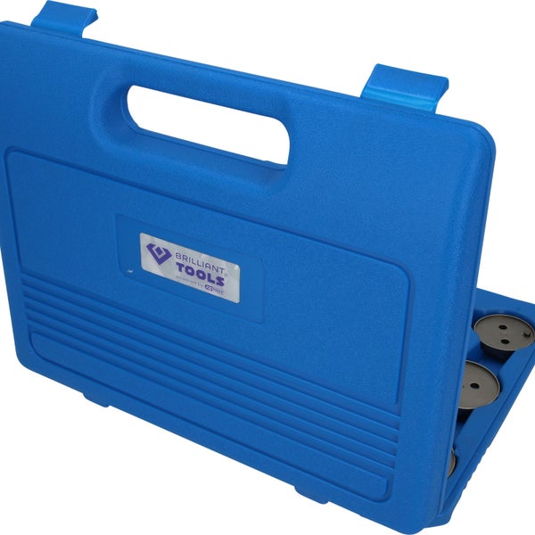 Brilliant Tools Werkzeugsatz in blauer Werkzeugkiste