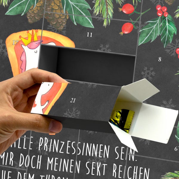 Mr. & Mrs. Panda Befüllbarer Adventskalender Einhorn Prinzessin - Schwarz