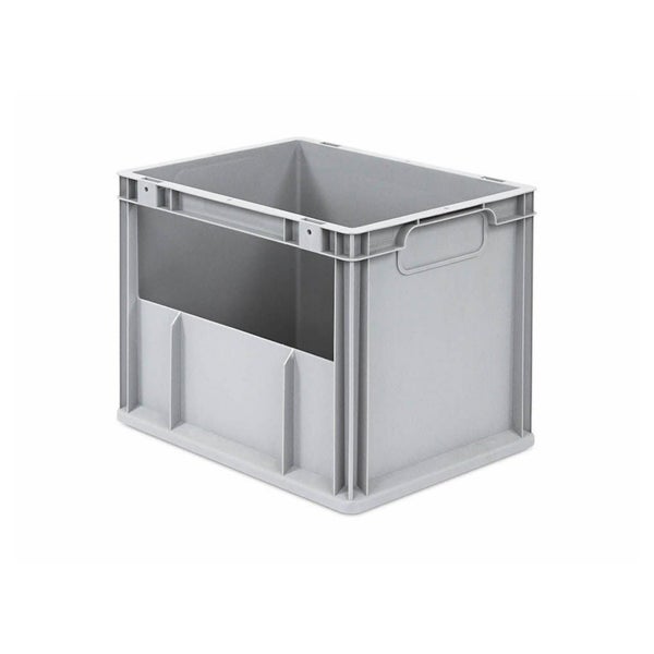 PROREGAL SuperSparSet 4x Eurobox NextGen Insight HxBxT 32 x 30 x 40 cm 30 Liter Seite Offen Eurobehälter Transportbox
