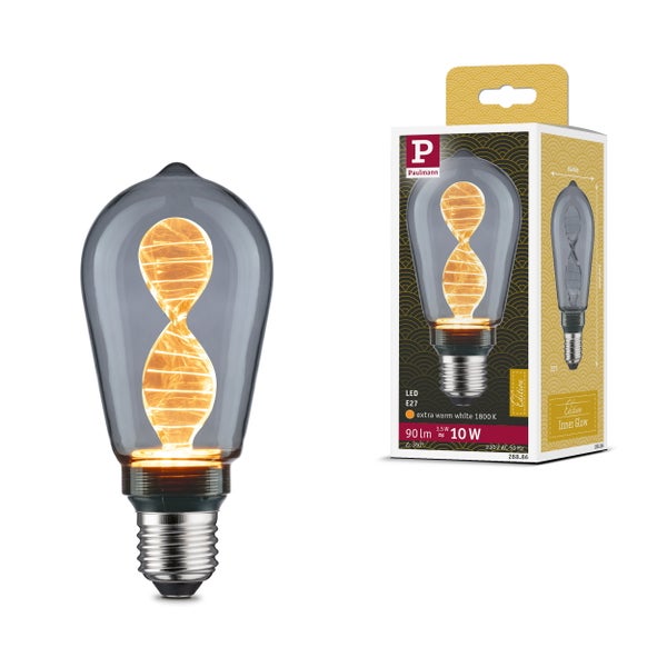 Dekorative Filament LED Lampe in Tropfenform
