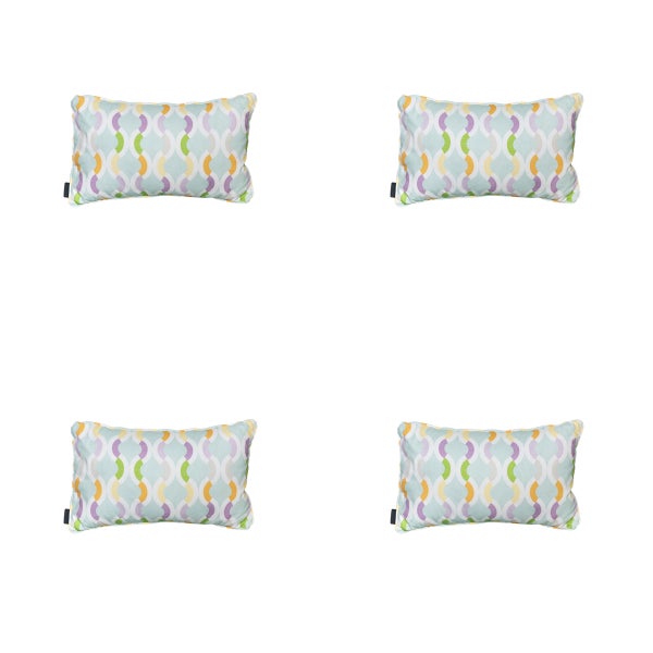 Dekokissen Trivia mint - Ca. 30x50 cm - 4er-Set