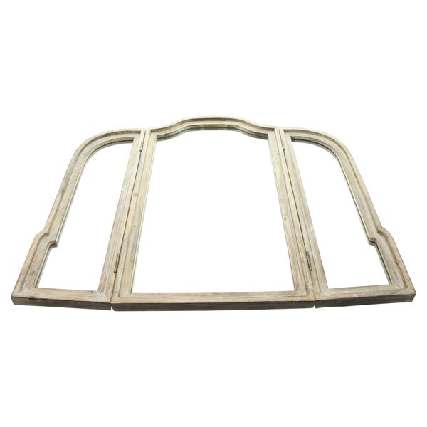 FRANK FLECHTWAREN | Spiegel Nostalgie, HOLZ, GLAS, 83 x 3 x 70 cm