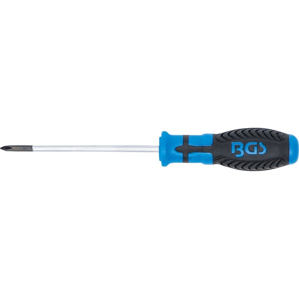 BGS Schraubendreher Kreuzschlitz PH0 Klingenlänge 75 mm - 7910