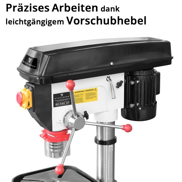 STAHLWERK Tischbohrmaschine für präzises Arbeiten