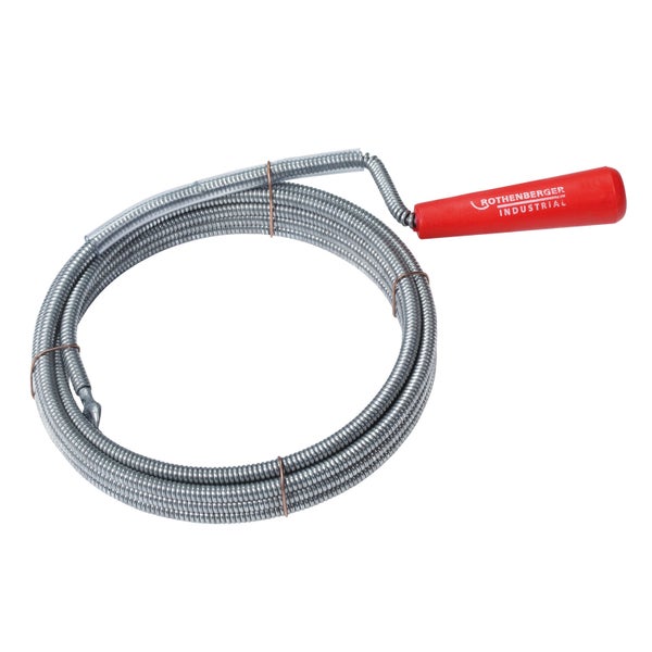 ROTHENBERGER Industrial Reinigungsspirale mit Kralle 9 mm x 5 m - 1500000140