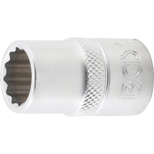 BGS Steckschlüssel-Einsatz Zwölfkant Antrieb Innenvierkant 12,5 mm (1/2) SW 14 mm - 10634