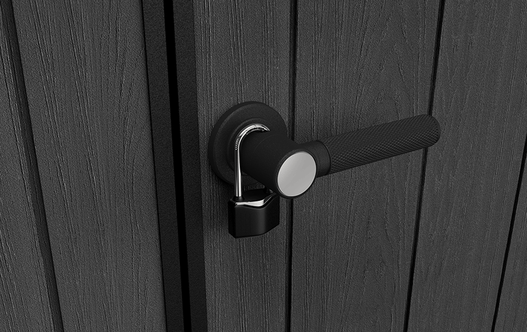 Keter Newton 1175 Gartenhaus - 230x350x246cm – Grau