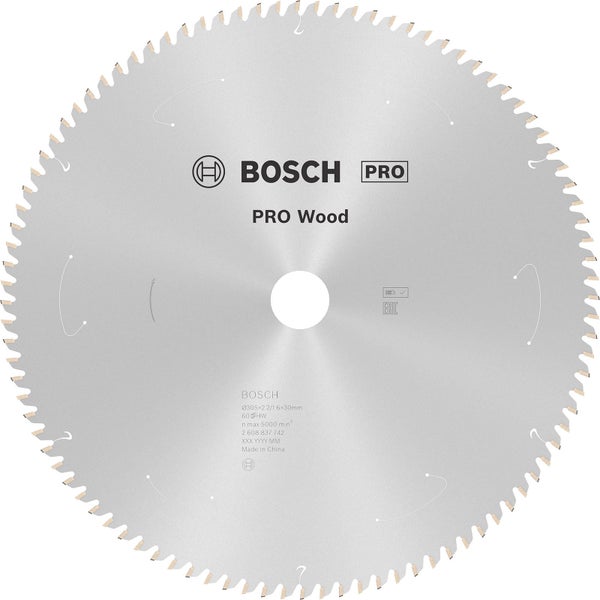 Bosch PRO Wood cordless Blatt für Kreissägen 305 x 2,2 x 30 mm - 2608837742