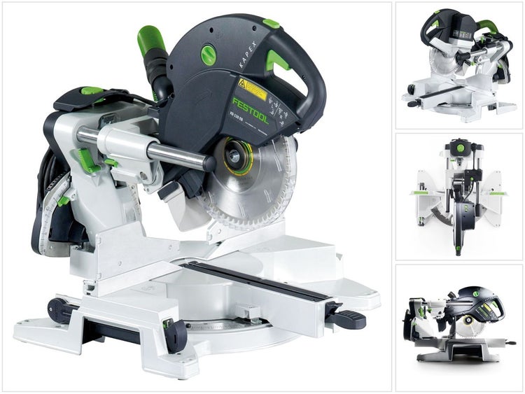 Festool KS 120 EB KAPEX Kapp Zugsäge 1600W 260 mm ( 561283 ) + Sägeblatt HW