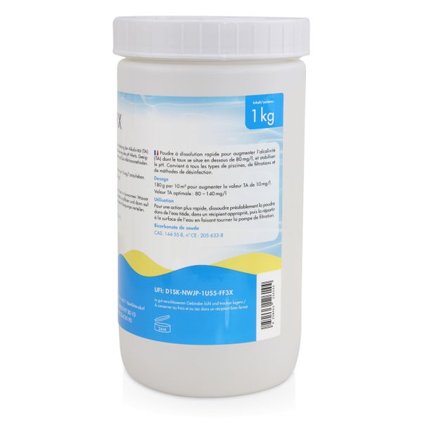 Alkalinität Heber zur Erhöhung der Alkalinität in Schwimmbecken, 1 Kilogramm